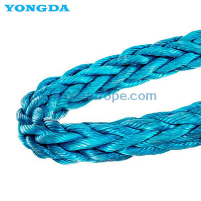 Super resistenza 12 fili HMPE Ship Mooring Rope/Vessel Mooring Line con UV &amp; resistenza chimica