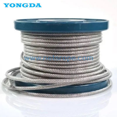 Corde di filo di acciaio galvanizzato 6x7 resistenti alla corrosione per la costruzione di autostrade mediane e spalle