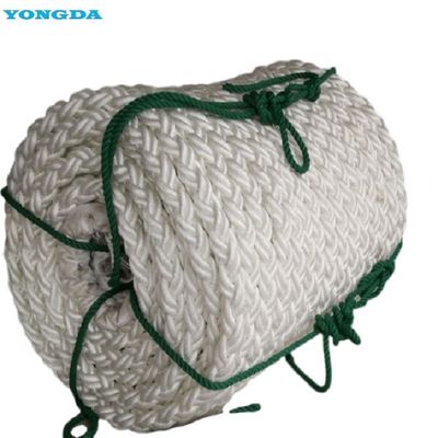 Forza ad alta resistenza intrecciata di nylon 28mm delle corde della fibra del multifilamento della poliammide