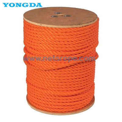 Alto filo 160mm delle corde 3 della fibra del multifilamento del polipropilene di tenacia