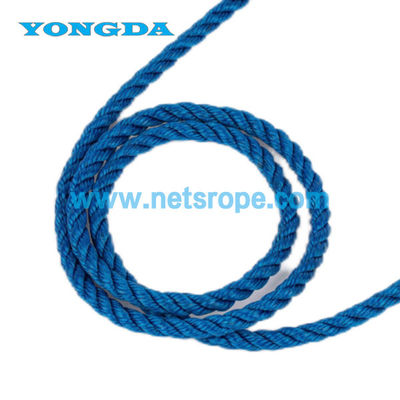 Corde da pesca in PP a 3 fili di 16 mm per ormeggiatori/ormeggiatori/traino/pesca con l'arnesto