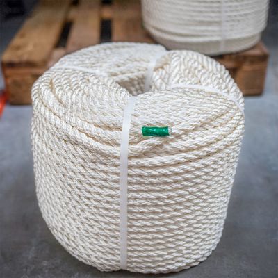 Corde di nylon a 3 fili torcibili e durevoli da 20 mm per ormeggio/salvataggio/tracco vendute per metro per il mercato europeo