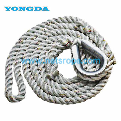 Corde di nylon a 3 fili torcibili e durevoli da 20 mm per ormeggio/salvataggio/tracco vendute per metro per il mercato europeo