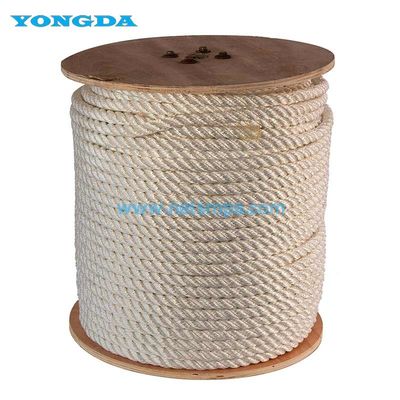 Corda di nylon resistente all'abrasione a 8 fili di 24 mm, 28 mm e 32 mm, resistente all'abrasione, per sollevamento/fissatura/trasporto/elevazione
