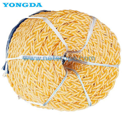 8 /12 String High Performance Braided Synthetic PP UHMWPE Mooring Rope per ormeggio / rimorchiamento / ormeggio costiero