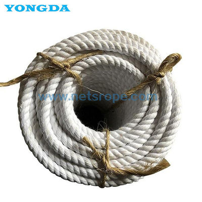 corda bianca del sisal 3-Strand