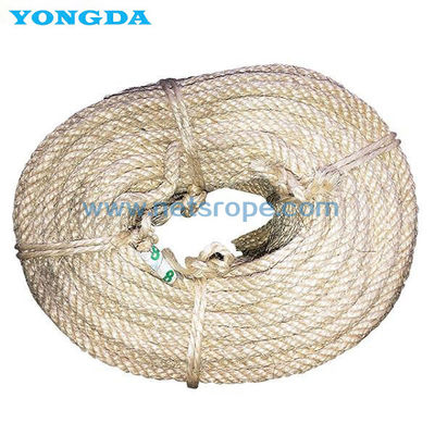 Funzioni pesanti GBT15029-2009 Corde sisal bianche a 4 fili per lavori difficili