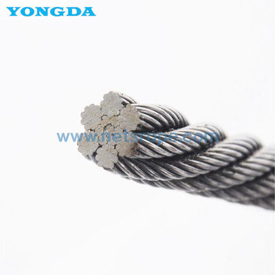 6×19(A) Corde di filo di acciaio galvanizzato per corrimano stradale con cavo di sicurezza di alta resistenza, resistente alla corrosione e durevole